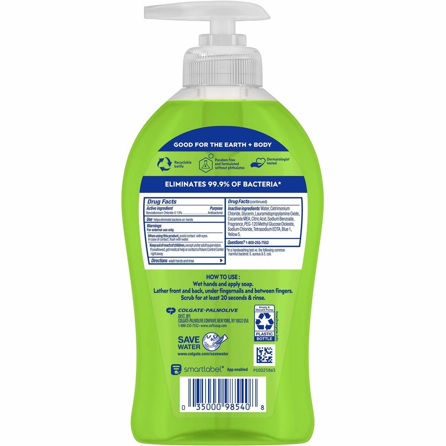 Softsoap Antibacterial Liquid Hand Soap - Rear