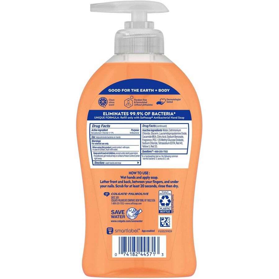 Softsoap Antibacterial Soap Pump - Rear