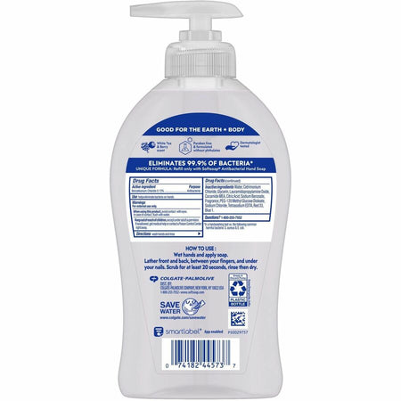Softsoap Antibacterial White Tea Hand Soap - Rear