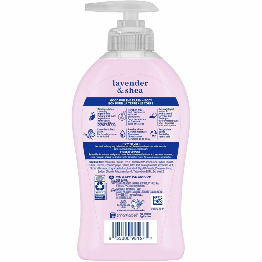 Softsoap Lavender Hand Soap - Rear