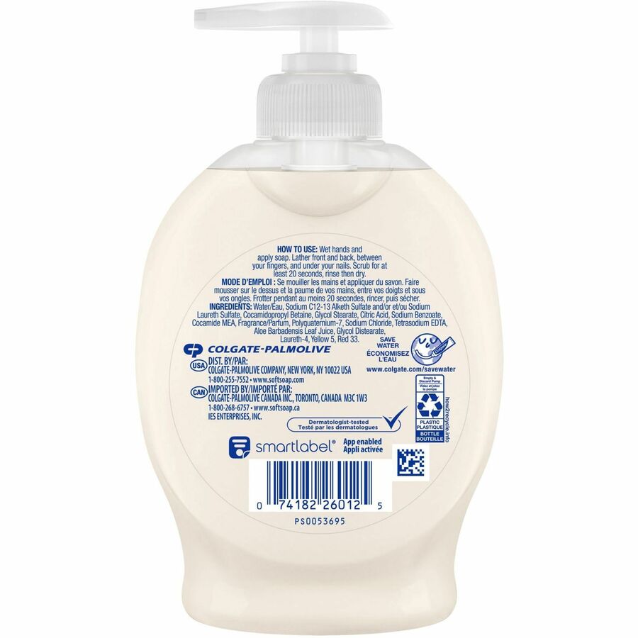 Softsoap Soothing Liquid Hand Soap Pump - Rear