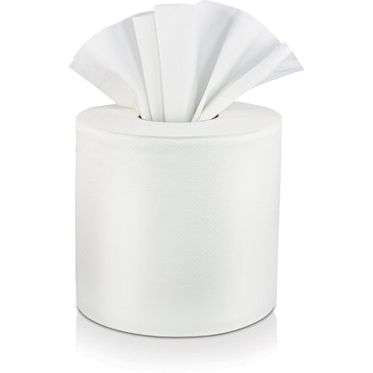 Solaris Paper Livi VPG Select Center Pull Towel - 2 Ply - White - 6 Rolls - 660 Sheets - 6/Carton - Towels