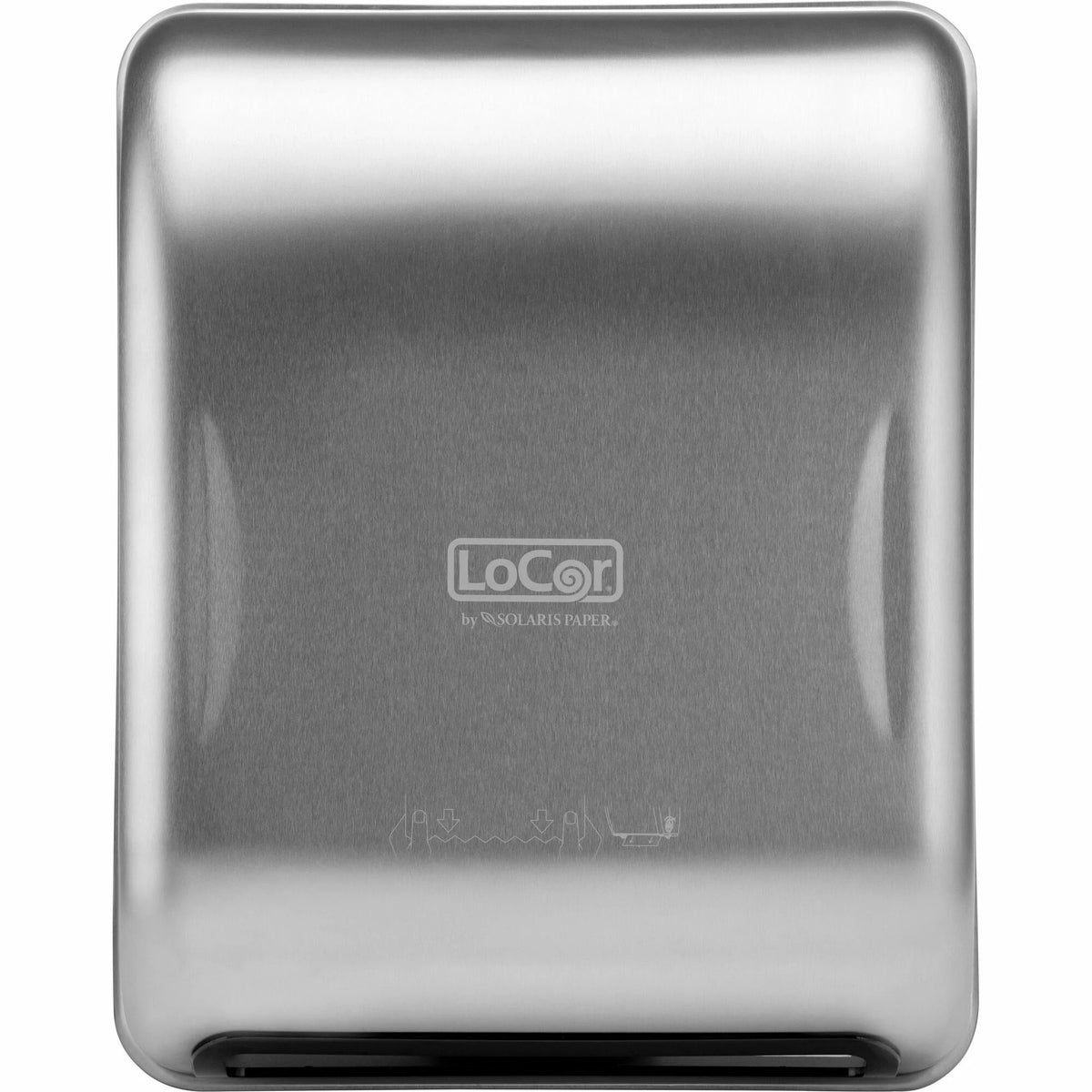 Solaris Paper Touchless Dispenser - Stainless Steel - 16.4’’ x 12.9’’ 9.3’’ - Towel Dispensers