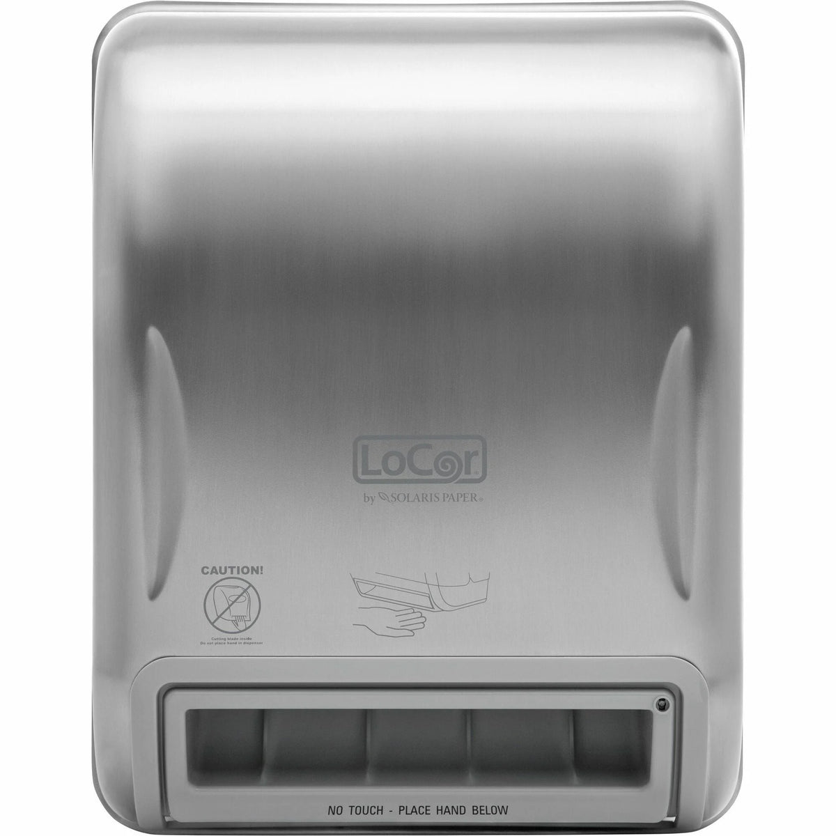 Solaris Paper Touchless Roll Towel Dispenser - Stainless Steel - 18.3’’ x 14.8’’ 11’’ - Dispensers