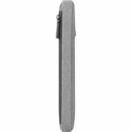 Solo Focus 15.6’’ Notebook Sleeve Case - Gray Bump & Damage Resistant - Computer / Laptop Accessories
