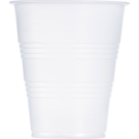 Solo Galaxy 7 oz Plastic Cold Cups - fl - Translucent - Polystyrene - Drink - 100/Bag - 25 / Carton