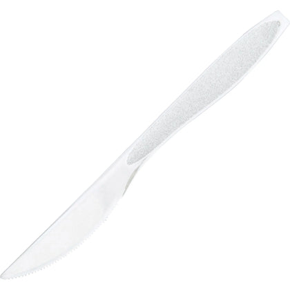 Solo Knife: Disposable White Knives - 1000/Carton - Cutlery
