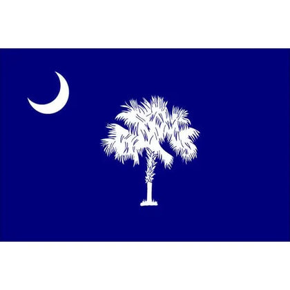 South Carolina State Flag 3’ x 5’ nylon 2 pack