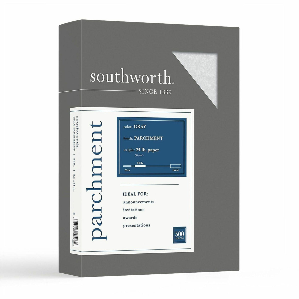Southworth Parchment Specialty Paper - Gray - 2000