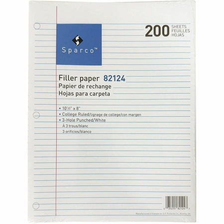 Sparco 3-hole Punched Filler Paper - Alternate-Image2