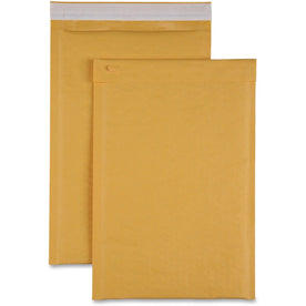 Sparco Bubble Mailers #3: 8.5’’x14.5’’ Self-sealing Kraft - 100/Carton