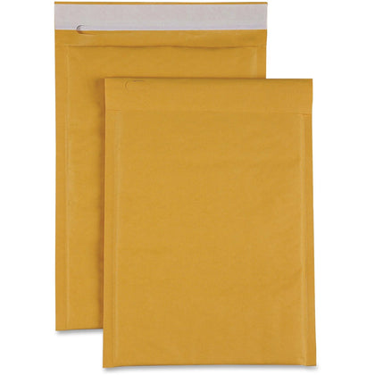 Sparco Bubble Mailers Size 00: Self-sealing Kraft Envelopes 5’’ x 10’’ - 250/Carton