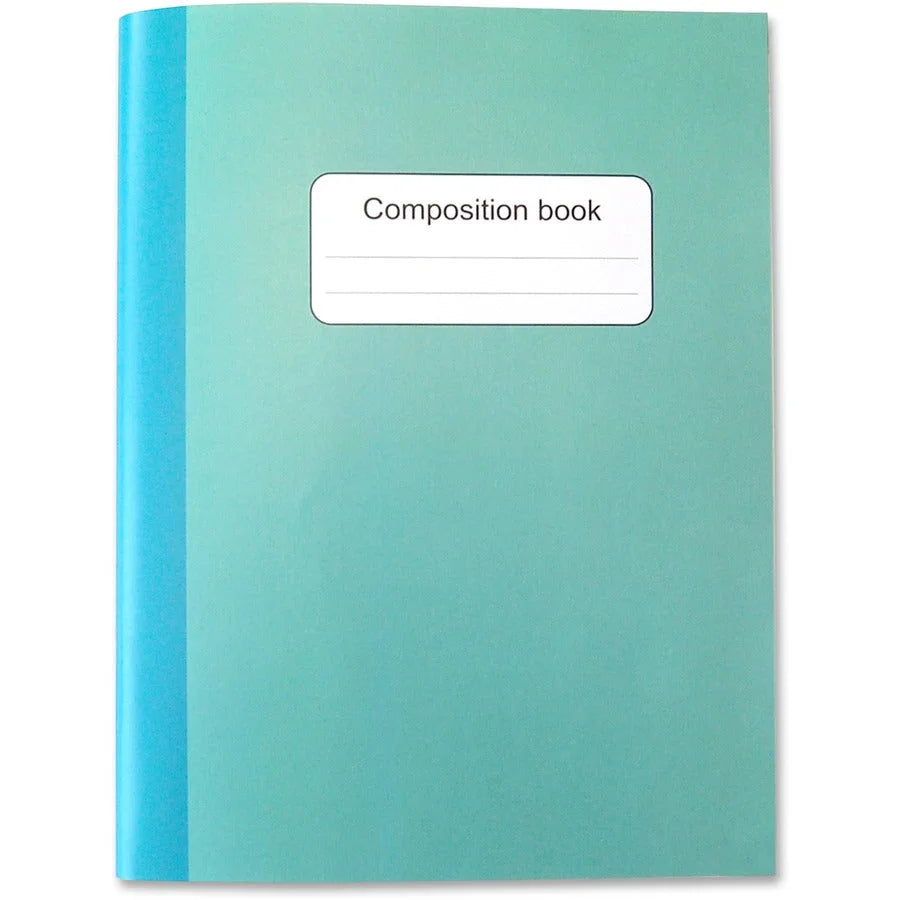 Sparco Composition Books 80 Sheets 4 / Pack College Ruled Front Ruling 9.75’’ Height x 7.5’’ Width Multi-colored Cover