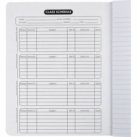 Sparco Composition Notebook - 100 Sheets - Letter - Black Cover - 12 / Pack - Notebooks
