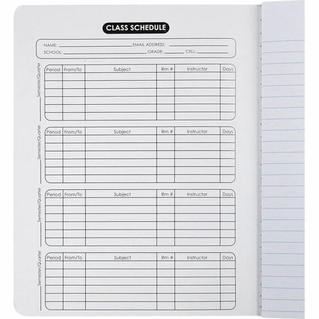 Sparco Composition Notebook: 100 Sheets Letter Size Black Cover - 12 Pack - Notebooks