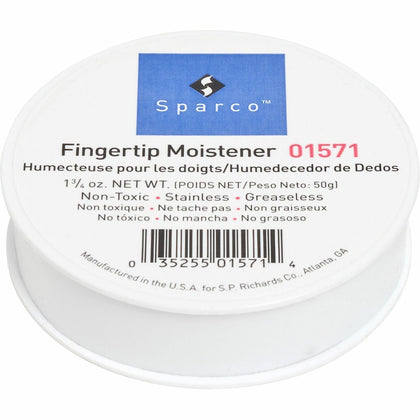 Sparco Fingertip Moistener - Non-slip Greaseless Stainingless - 1.75 oz - Mailroom Equipment & Supplies