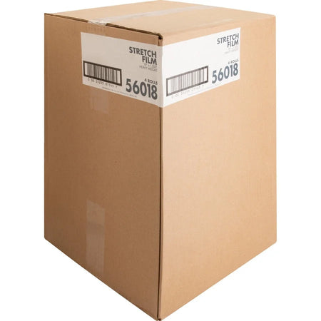 Sparco Heavyweight Stretch Wrap Film - 18’’ x 1500 ft - Clear (4/Carton) - Packing Supplies