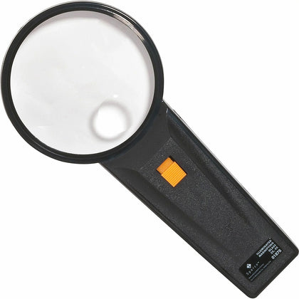 Sparco Illuminated Magnifier: 3’’ Diameter Magnifying Area - Magnifiers