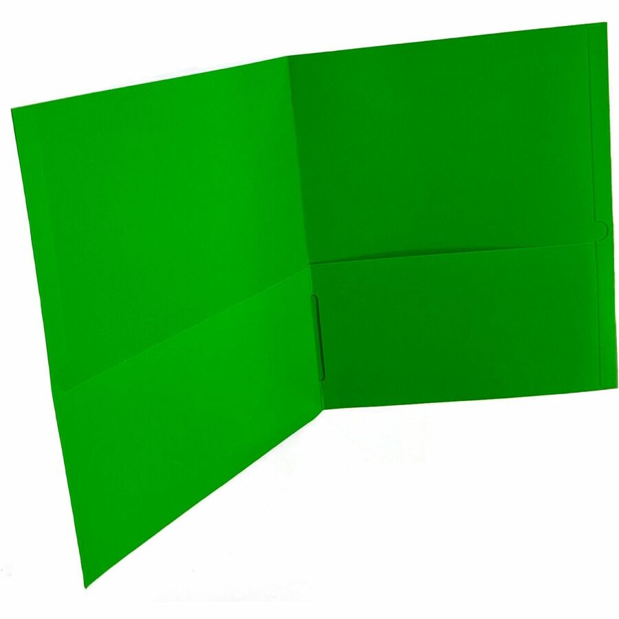 Sparco Letter Pocket Folder - Left