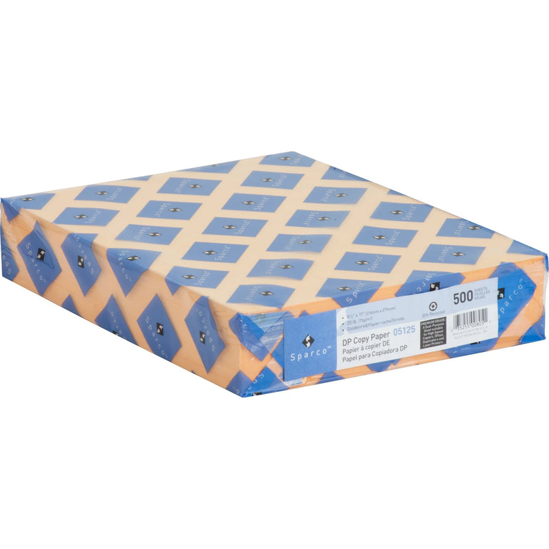 Sparco Premium Copy Paper - Goldenrod - Letter - 8 1/2’’ x 11’’ - 20 lb Basis Weight - Sustainable Forestry Initiative