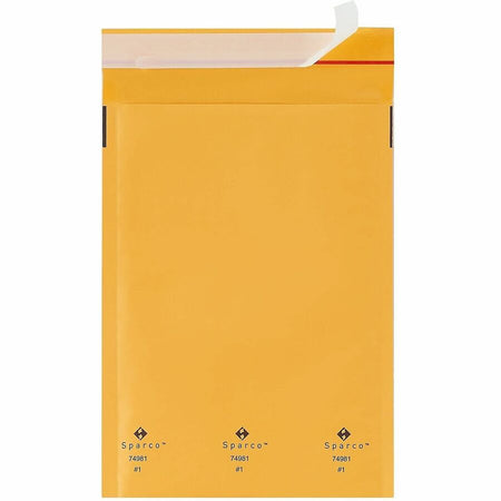 Sparco Size 1 Bubble Cushioned Mailers - Rear