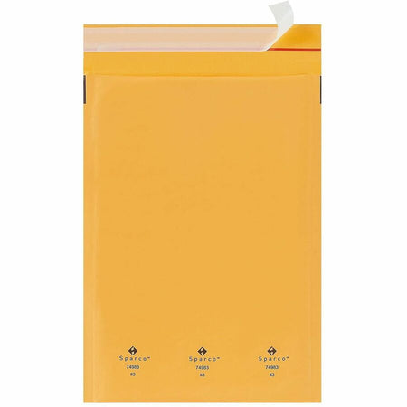 Sparco Size 3 Bubble Cushioned Mailers - Rear
