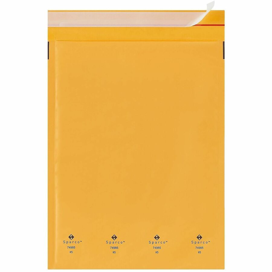 Sparco Size 5 Bubble Cushioned Mailers - Rear