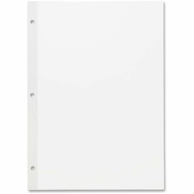 Sparco Unruled Filler Paper - 100 Sheets - Plain - Margin - 20 lb Basis Weight - Letter - 8 1/2’’ x 11’’ Sheet Size