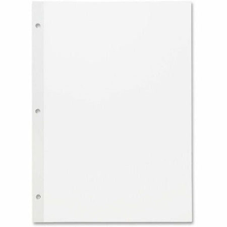 Sparco Unruled Filler Paper - 100 Sheets - Plain - Margin - 20 lb Basis Weight - Letter - 8 1/2’’ x 11’’ Sheet Size