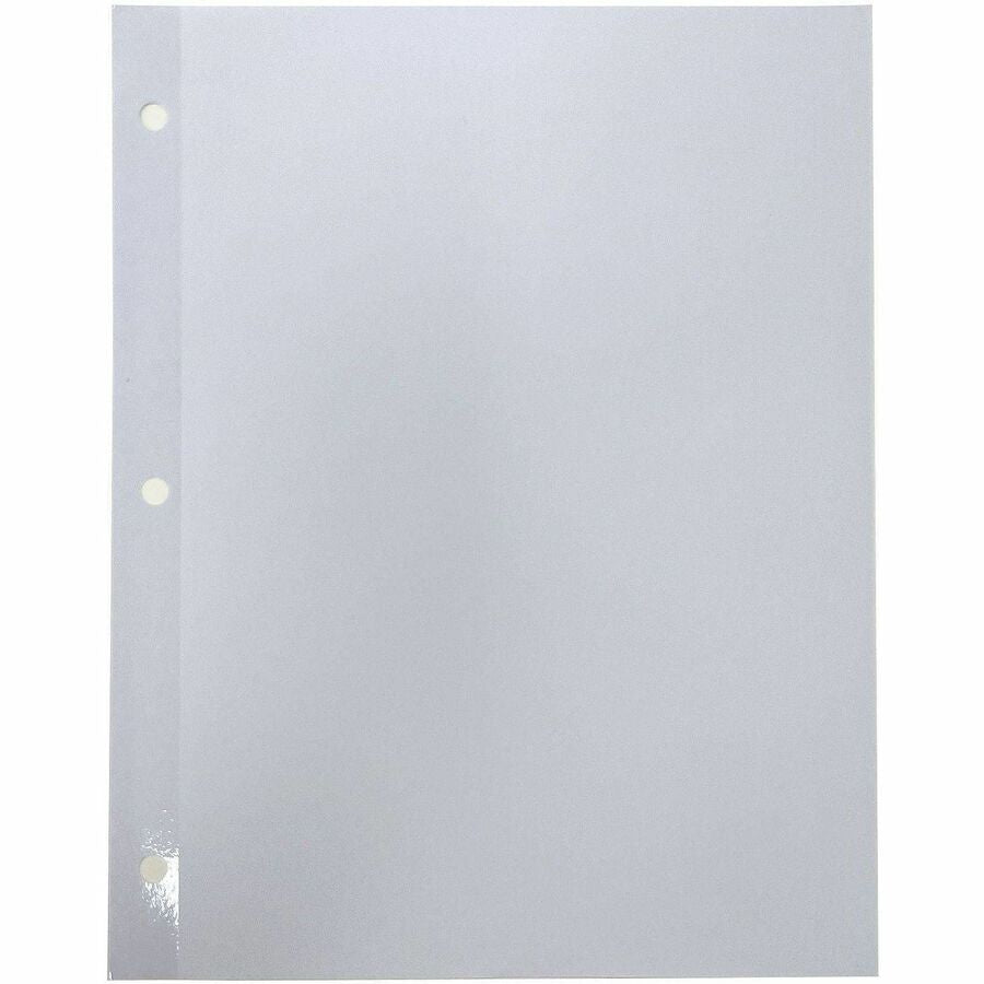 Sparco Unruled Filler Paper - 100 Sheets - Plain - Margin - 20 lb Basis Weight - Letter - 8 1/2’’ x 11’’ Sheet Size