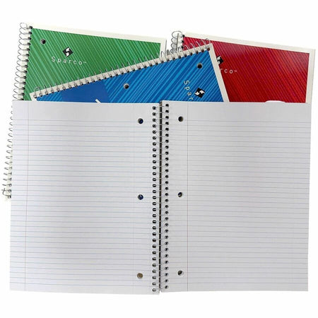 Sparco Wirebound College Ruled Notebooks - Alternate-Image3