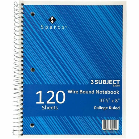 Sparco Wirebound College Ruled Notebooks - Alternate-Image8