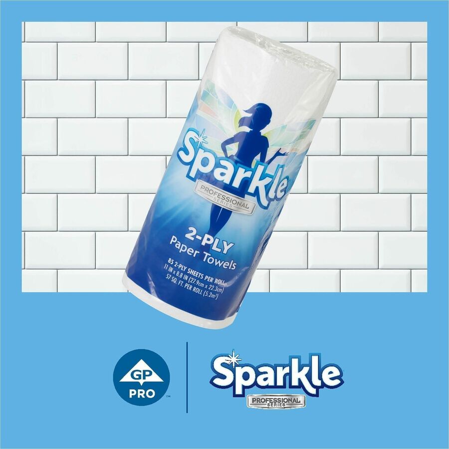Sparkle Professional Series&reg; Kitchen Paper Towel Rolls - Alternate-Image2