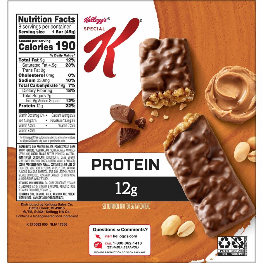 Special K Keebler Special K Protein Meal Bars - Bottom