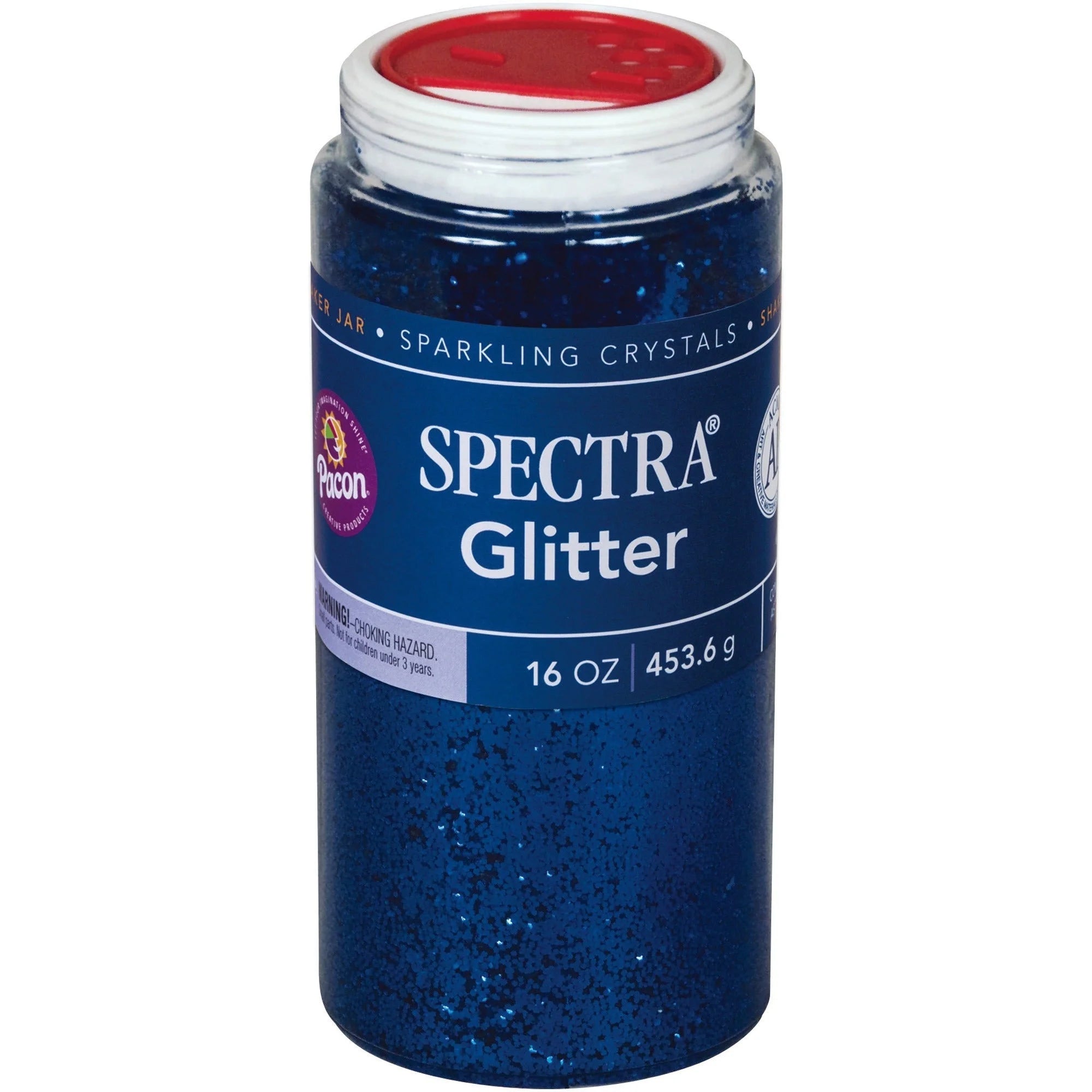 Spectra Glitter Sparkling Crystals - Blue - 16 oz - 1 Each