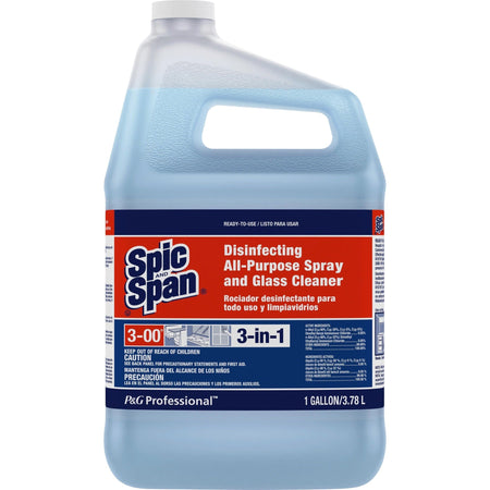 Spic and Span 3-in-1 Glass Cleaner - Multipurpose Concentrate - 128 fl oz - Fresh Scent - Cleaners