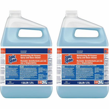 Spic and Span All-Purpose Disinfectant Spray - 128 oz Concentrate - Grease & Germs Remover - Disinfectants