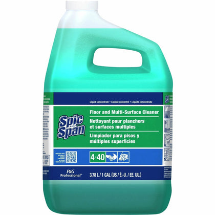 Spic and Span Concentrated Floor Cleaner - 128 fl oz - Green - Floor/Carpet Cleaners & Protectors