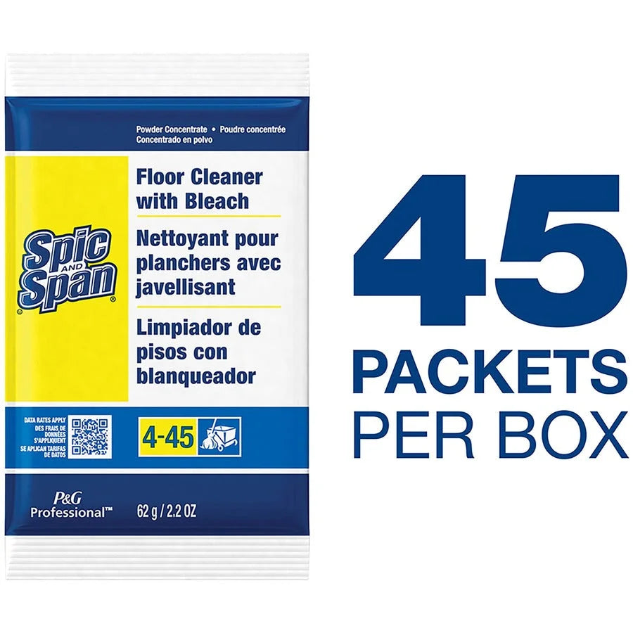 Spic and Span Floor Cleaner with Bleach - Heavy Duty Multipurpose - Floor/Carpet Cleaners & Protectors