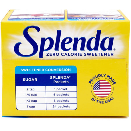 Splenda Single-serve Sweetener Packets - 0.035 oz (1 g) - Artificial - 400 / Box - Condiments