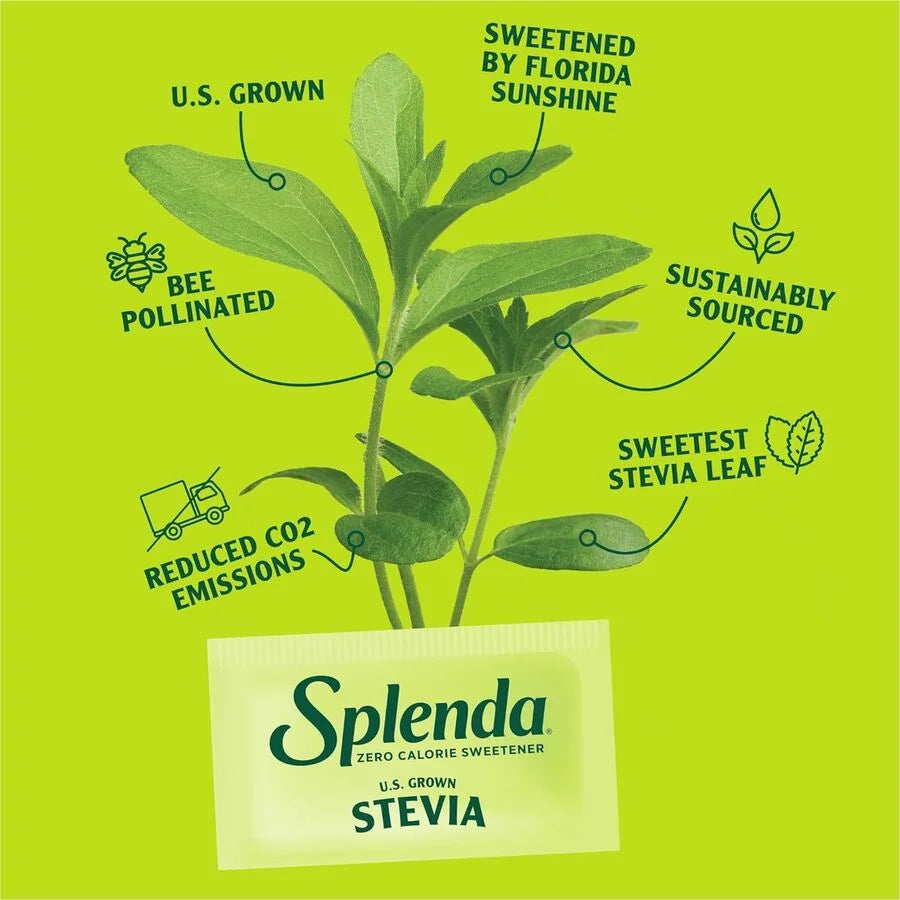 Splenda Single-Serve Sweetener Packets: 200 Packets 0.035 oz (1 g) - Condiments