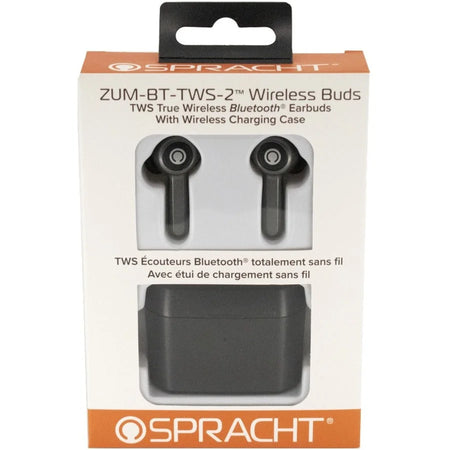 Spracht Earset: True Wireless Bluetooth Earbud with Noise Cancelling Mic - Headphones