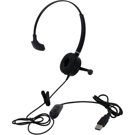 Spracht Mono USB Wired Headset - Noise Canceling - Headphones