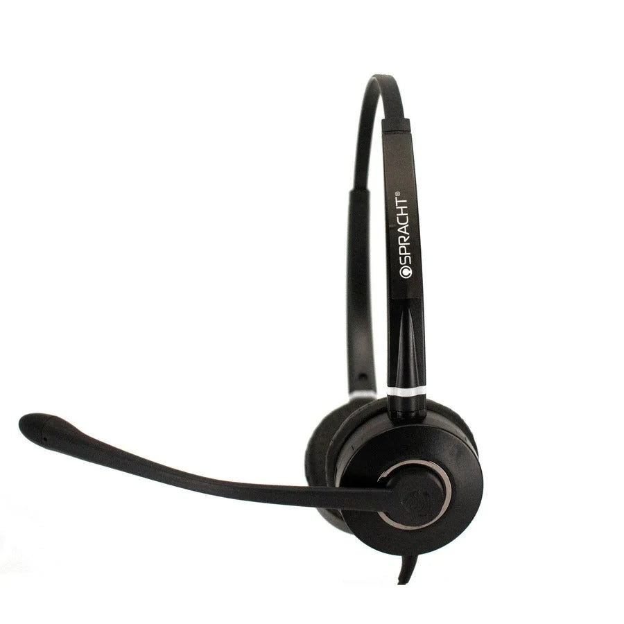 Spracht Wired Stereo Headset: Binaural Noise Canceling - Headphones
