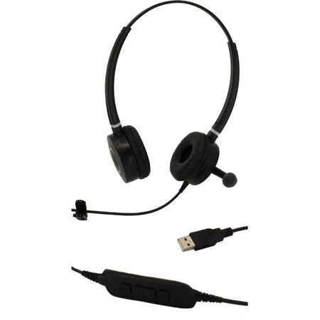 Spracht Wired Stereo Headset: Binaural Noise Canceling - Headphones