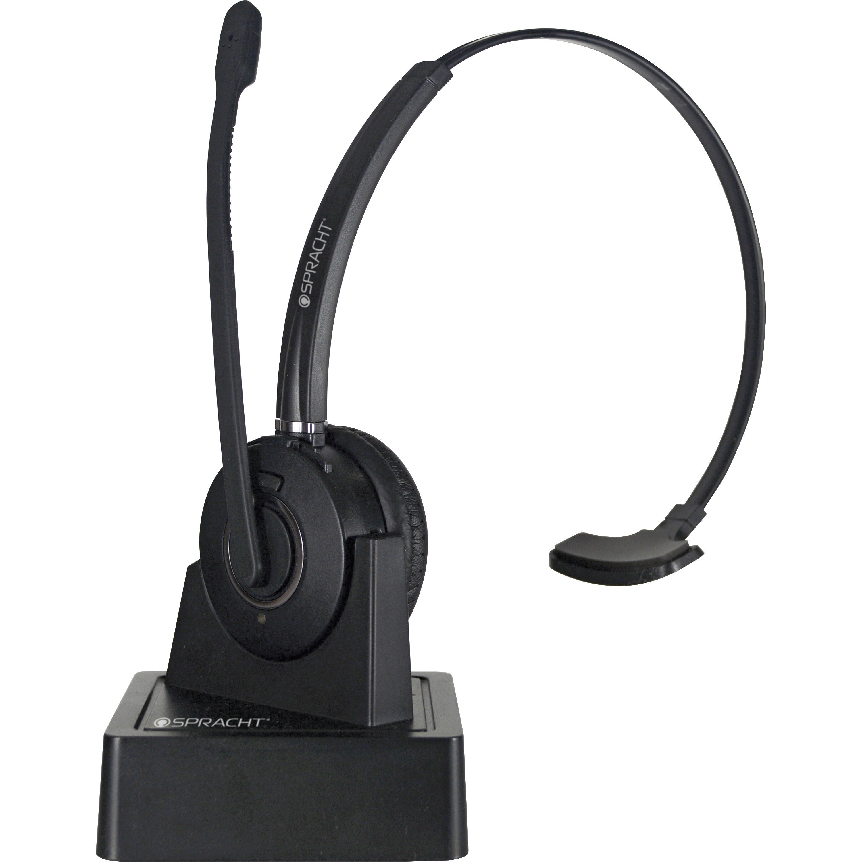 Spracht ZUM Maestro BT Headset: Wireless Mono Bluetooth with Noise Canceling - Headphones