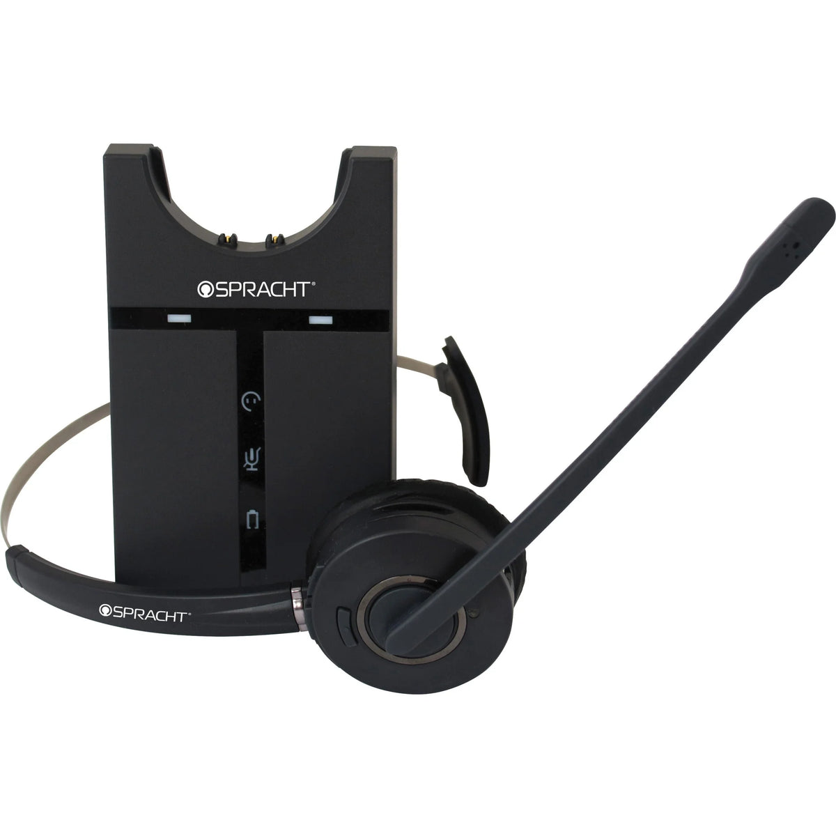Spracht ZUM Maestro USB Headset: Wireless Mono DECT 6.0 350 ft Range Noise Canceling - Headphones