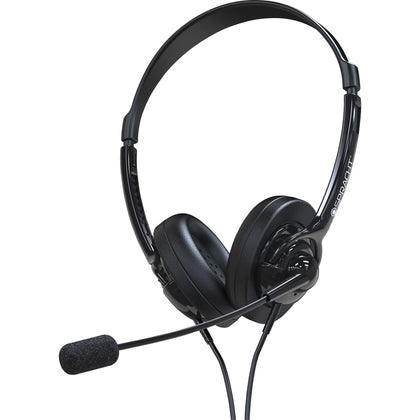 Spracht ZUM ZUM350B Headset: Stereo Wired Headphones with Noise Cancelling Mic