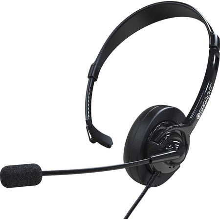 Spracht ZUM350M Mono Headset - Wired with Noise Cancelling Microphone - Headphones