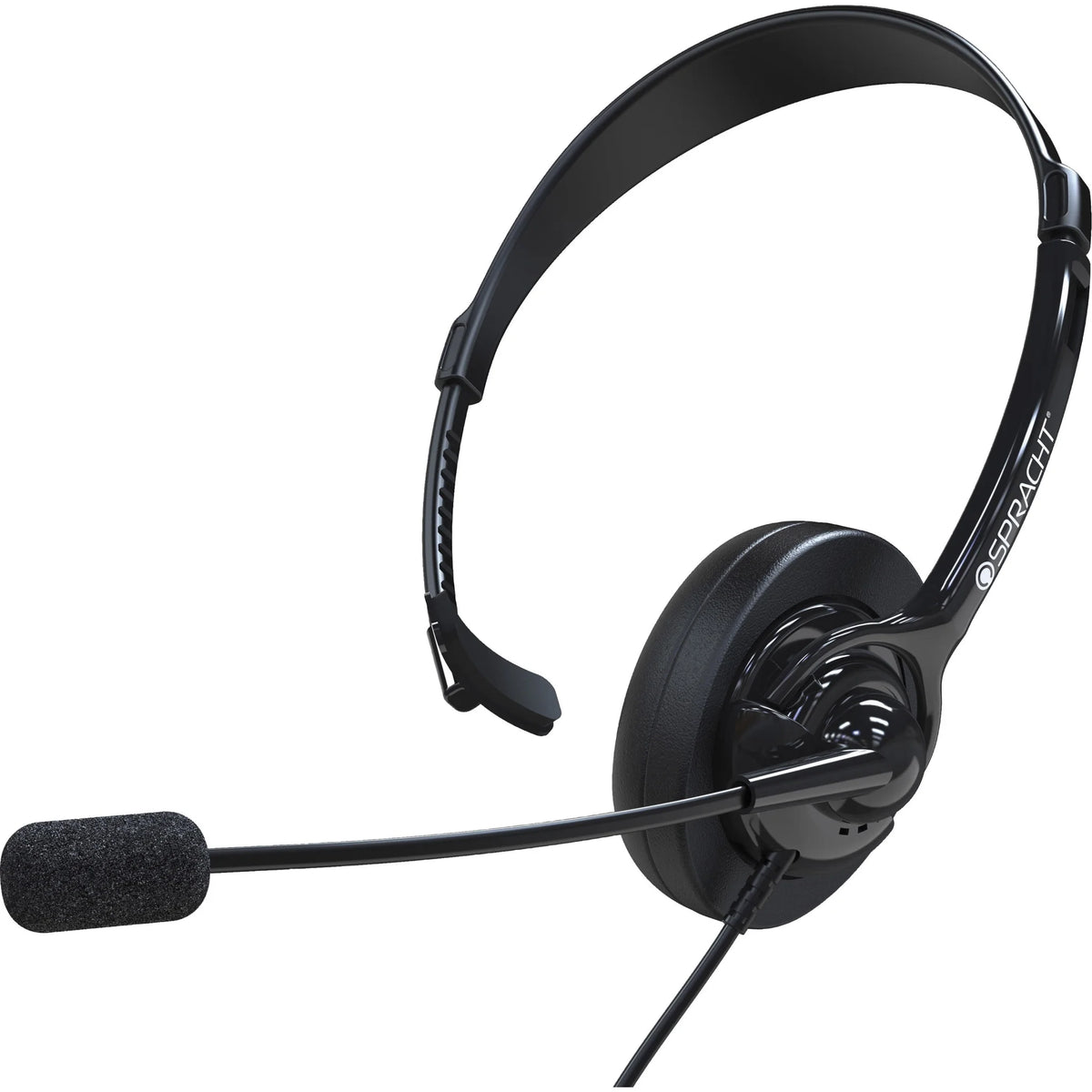 Spracht ZUM350M Mono Headset - Wired with Noise Cancelling Microphone - Headphones